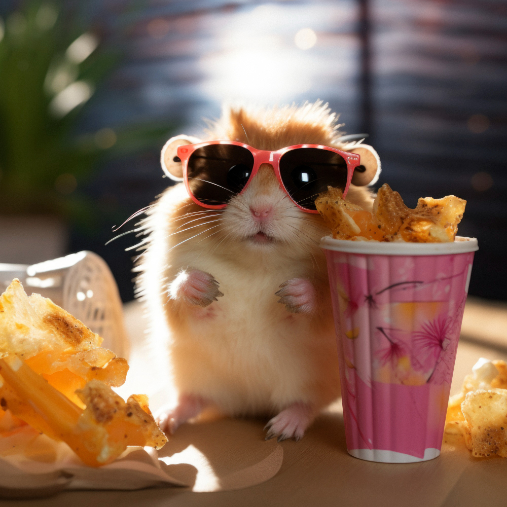 Hamster Shades: The Must-Have Accessory!